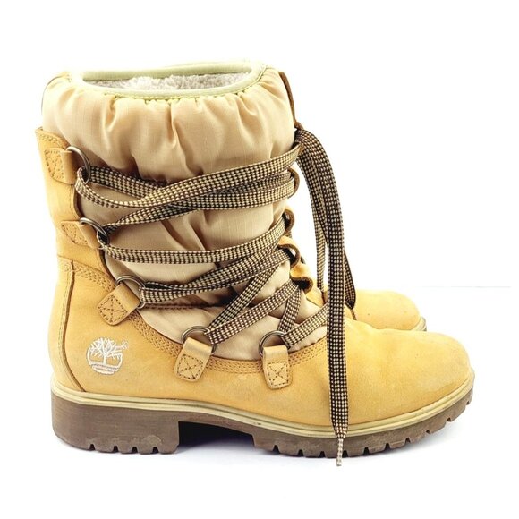 Timberland Puffy Women's Boots - Size 8.5 - Picture 5 of 9